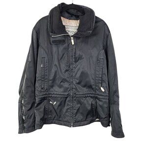 SPYDER Black Full Zip Ski Jacket Thinsulate Womens Size 12
